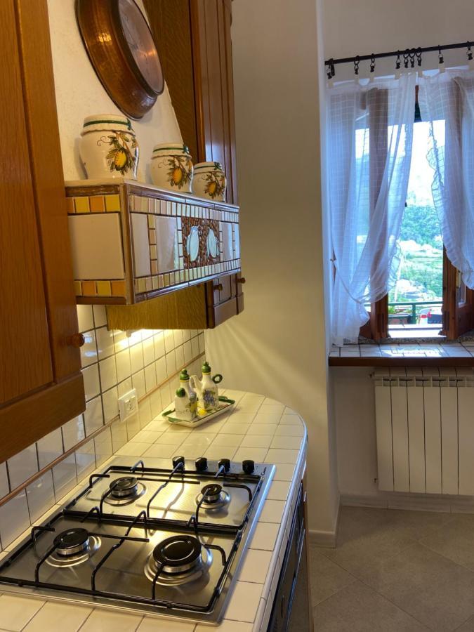 Residenza Antico Borgo Del Pozzo Aparthotel Tramonti Exteriör bild